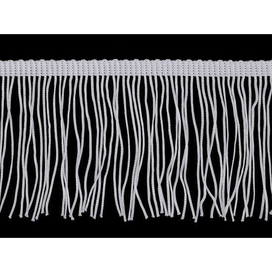 Franjuri, lățime 10 cm - Negru (1 Metru) Franjuri, lățime 10 cm - Negru (1 Metru)