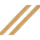 Galon decorativ cu fir metalic, lățime 10 mm - Auriu (54 Metri) Galon decorativ cu fir metalic, lățime 10 mm - Auriu (54 Metri)