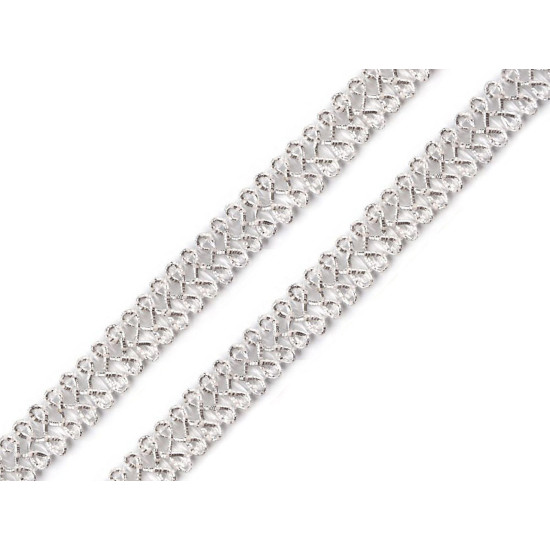Galon decorativ cu fir metalic, lățime 10 mm - Auriu (54 Metri) Galon decorativ cu fir metalic, lățime 10 mm - Auriu (54 Metri)