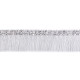 Franjuri lurex, lățime 30 mm - Auriu deschis (54 Metri)