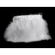 Bandă din pene de barză marabou 12-15 cm - Roz pudrat (1 Bucată) Bandă din pene de barză marabou 12-15 cm - Roz pudrat (1 Bucată)