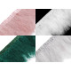 Bandă din pene de barză marabou 12-15 cm - Roz pudrat (1 Bucată) Bandă din pene de barză marabou 12-15 cm - Roz pudrat (1 Bucată)