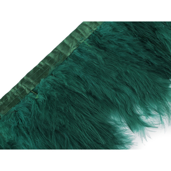 Bandă din pene de barză marabou 12-15 cm - Roz pudrat (1 Bucată) Bandă din pene de barză marabou 12-15 cm - Roz pudrat (1 Bucată)