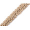 Galon decorativ din iută, lățime 11 mm - Ecru natural (1 Metru)