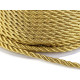 Șnur răsucit lurex, ø2,5 mm - Auriu (100 Metri) Șnur răsucit lurex, ø2,5 mm - Auriu (100 Metri)