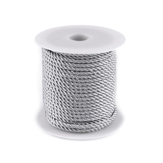 Șnur răsucit lurex, ø2,5 mm - Auriu (100 Metri) Șnur răsucit lurex, ø2,5 mm - Auriu (100 Metri)