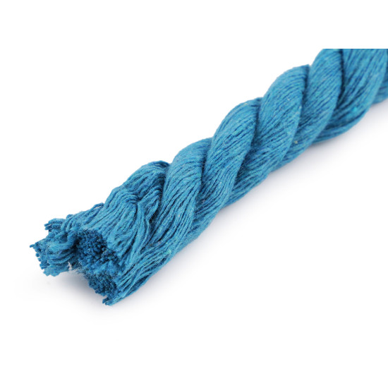 Sfoară / șnur din bumbac răsucit, ø12 mm - Galben muștar (30 Metri) Sfoară / șnur din bumbac răsucit, ø12 mm - Galben muștar (30 Metri)
