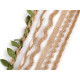 Set șnururi decorative iută - Mix modele (3 Seturi)