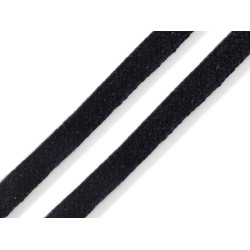 Șnur plat bumbac, lățime 10 mm - Albastru închis (10 Metri)