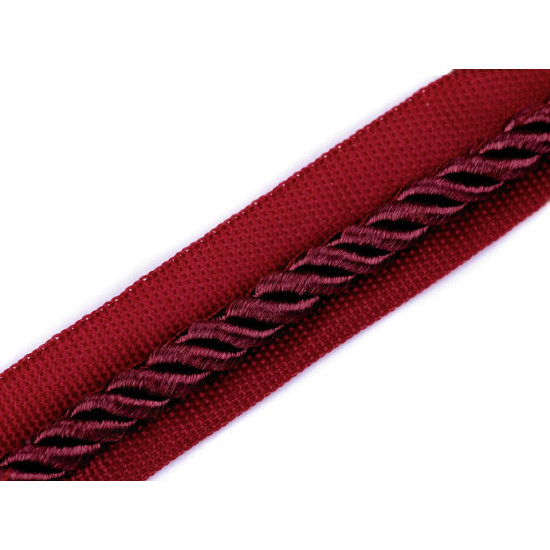 Paspoal / vipușcă cu șnur, lățime 20 mm - Bej (10 Metri) Paspoal / vipușcă cu șnur, lățime 20 mm - Bej (10 Metri)