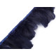 Bandă din pene de gâscă 6-8 cm - Roșu (1 Metru) Bandă din pene de gâscă 6-8 cm - Roșu (1 Metru)