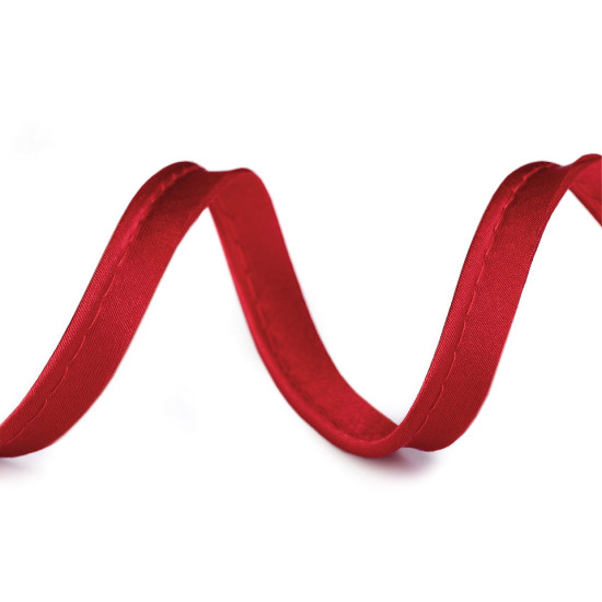 Paspoal / vipușcă satin, lățime 10 mm - Alb (20 Metri) Paspoal / vipușcă satin, lățime 10 mm - Alb (20 Metri)