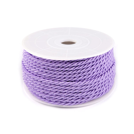 Șnur răsucit, ø3 mm - Negru (20 Metri) Șnur răsucit, ø3 mm - Negru (20 Metri)