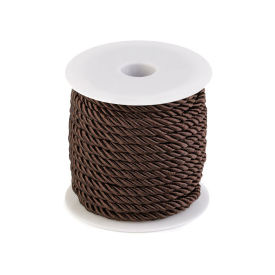 Șnur răsucit, ø5 mm - Negru (80 Metri) Șnur răsucit, ø5 mm - Negru (80 Metri)