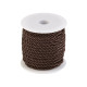 Șnur răsucit, ø5 mm - Negru (80 Metri) Șnur răsucit, ø5 mm - Negru (80 Metri)