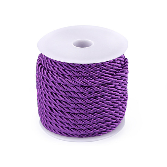 Șnur răsucit, ø5 mm - Negru (80 Metri) Șnur răsucit, ø5 mm - Negru (80 Metri)