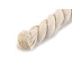 Sfoară / șnur din bumbac răsucit, ø18 mm - Ecru deschis (10 Metri) Sfoară / șnur din bumbac răsucit, ø18 mm - Ecru deschis (10 Metri)
