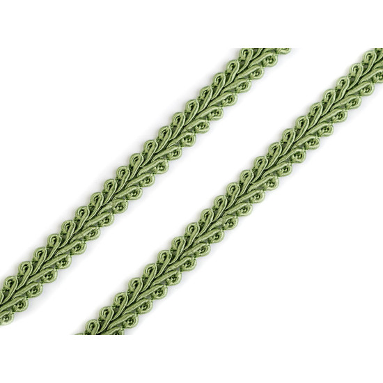 Galon decorativ, diverse culori, lățime 8 mm - Crem (75 Metri)