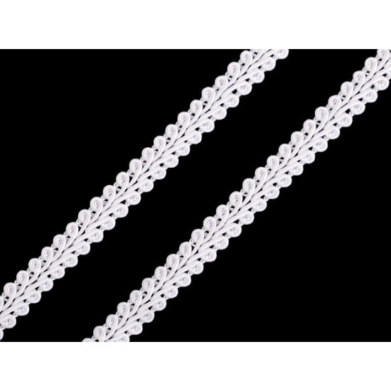 Galon decorativ, diverse culori, lățime 8 mm - Crem (75 Metri)