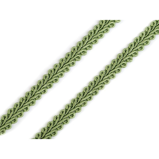Galon decorativ, diverse culori, lățime 8 mm - Crem (75 Metri)