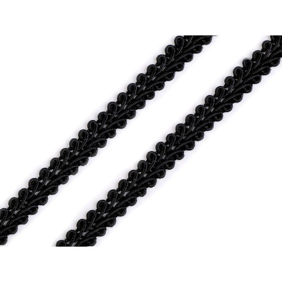 Galon decorativ, diverse culori, lățime 8 mm - Crem (75 Metri)