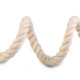 Sfoară / șnur din bumbac răsucit,ø14 mm - Ecru deschis (10 Metri) Sfoară / șnur din bumbac răsucit,ø14 mm - Ecru deschis (10 Metri)