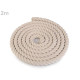 Sfoară / șnur din bumbac răsucit,ø14 mm - Ecru deschis (10 Metri) Sfoară / șnur din bumbac răsucit,ø14 mm - Ecru deschis (10 Metri)