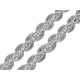 Galon decorativ cu fir metalic, lățime 20 mm - Auriu (54 Metri) Galon decorativ cu fir metalic, lățime 20 mm - Auriu (54 Metri)
