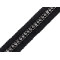 Bandă decorativă / galon cu strasuri, lățime 15 mm - Negru (1 Metru)