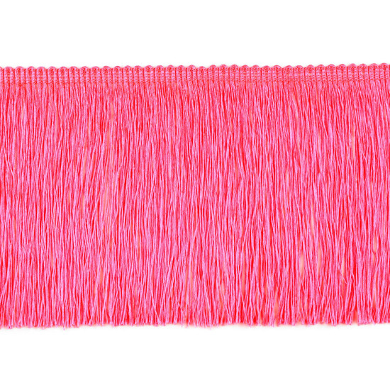 Franjuri lucioase, 15,5 cm - Negru (1 Metru) Franjuri lucioase, 15,5 cm - Negru (1 Metru)