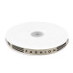 Bandă decorativă cu lurex fashion / vipușcă, lățime 15 mm - Argintiu (20 Metri)