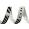 Bandă decorativă cu lurex fashion / vipușcă, lățime 15 mm - Argintiu (1 Metru)