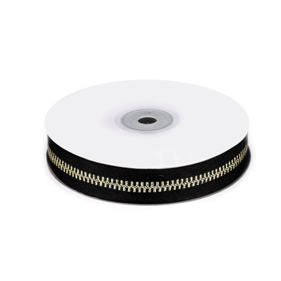 Bandă decorativă imitație fermoar, lățime 20 mm - Roșu (1 Metru) Bandă decorativă imitație fermoar, lățime 20 mm - Roșu (1 Metru)