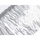 Bandă decorativă organza cu franjuri din paiete, lățime 32 cm - Negru (9 Metri) Bandă decorativă organza cu franjuri din paiete, lățime 32 cm - Negru (9 Metri)