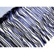 Bandă decorativă organza cu franjuri din paiete, lățime 32 cm - Negru (9 Metri) Bandă decorativă organza cu franjuri din paiete, lățime 32 cm - Negru (9 Metri)