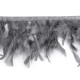Bandă din pene de curcă 5-9 cm - Roz antic deschis (1 Metru) Bandă din pene de curcă 5-9 cm - Roz antic deschis (1 Metru)