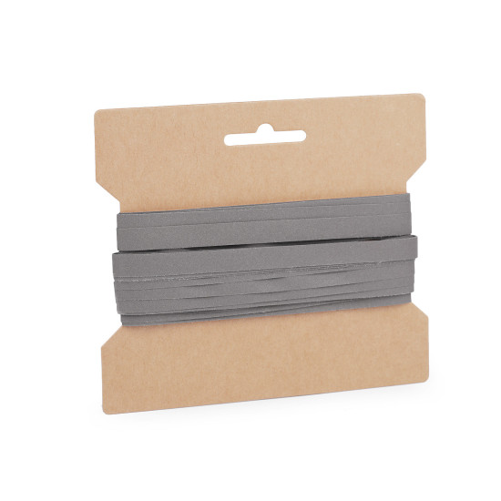 Bandă reflectorizantă de cusut 10 mm - Gri neutral (100 Metri) Bandă reflectorizantă de cusut 10 mm - Gri neutral (100 Metri)