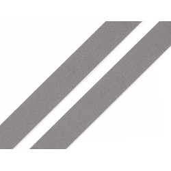 Bandă reflectorizantă de cusut  15 mm - Gri neutral (10 Metri)