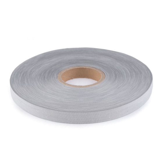 Bandă reflectorizantă de cusut 15 mm - Gri neutral (100 Metri) Bandă reflectorizantă de cusut 15 mm - Gri neutral (100 Metri)
