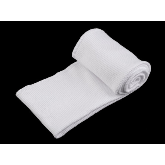 Betelie / bandă tricot elastic,  8x80 cm - Albastru întunecat (1 Bucată)