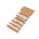 Set galoane iuta - Ecru natural (12 Seturi) Set galoane iuta - Ecru natural (12 Seturi)