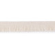 Franjuri din bumbac latime de 25 mm - Alb (1 Metru) Franjuri din bumbac latime de 25 mm - Alb (1 Metru)