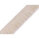 Franjuri din bumbac latime de 25 mm - Alb (1 Metru) Franjuri din bumbac latime de 25 mm - Alb (1 Metru)