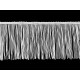 Franjuri lucioase 10 cm - Alb (1 Metru) Franjuri lucioase 10 cm - Alb (1 Metru)