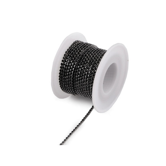 Strasuri metraj, latime 2 mm - Cristal (27 Metri) Strasuri metraj, latime 2 mm - Cristal (27 Metri)