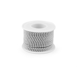 Snur cu perle, 2,5 mm - Sidef (1 Metru)