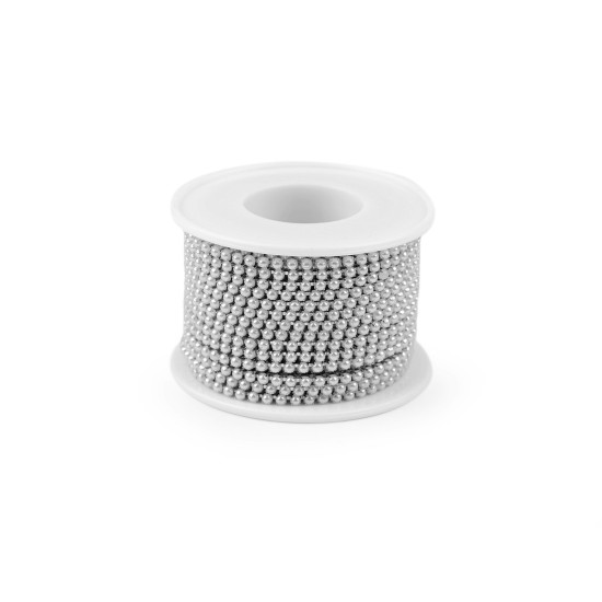 Snur cu perle, 2,5 mm - Sidef (1 Metru) Snur cu perle, 2,5 mm - Sidef (1 Metru)