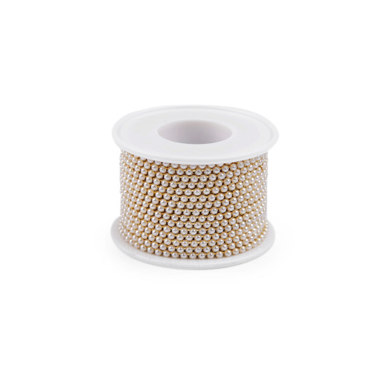 Snur cu perle, 2,5 mm - Sidef (1 Metru) Snur cu perle, 2,5 mm - Sidef (1 Metru)