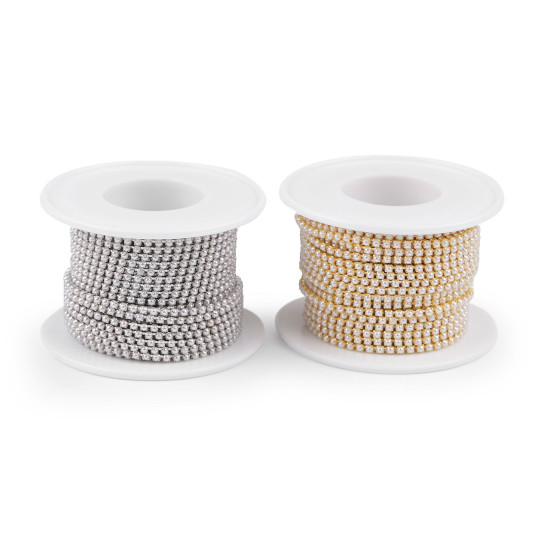 Snur cu perle, 2 mm - Sidef (9 Metri) Snur cu perle, 2 mm - Sidef (9 Metri)