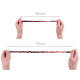 Galon elastic cu paiete 10 mm - Argintiu (18 Metri) Galon elastic cu paiete 10 mm - Argintiu (18 Metri)